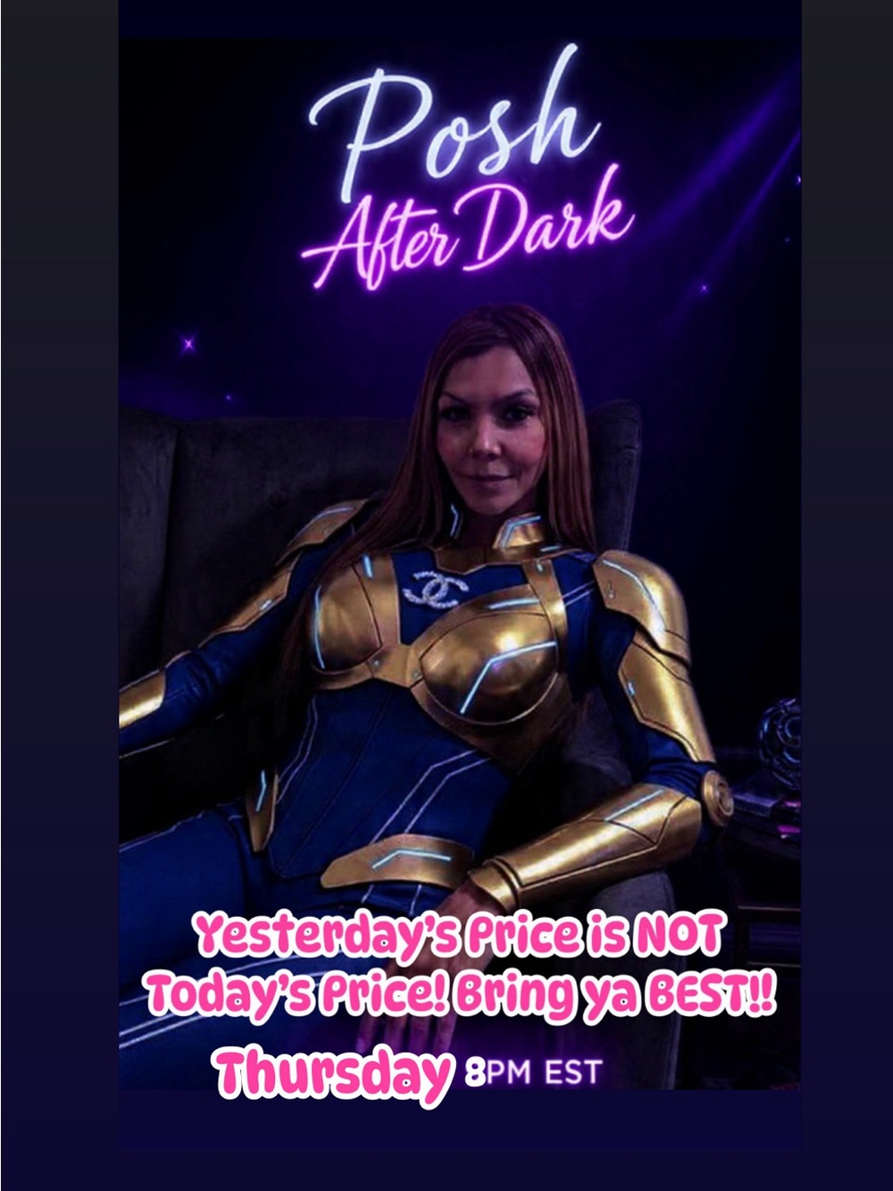 🚨NEW Posh After Dark FLYER🚨 THURSDAY at 7PM CST & 8pm EST - Picture 13 of 13